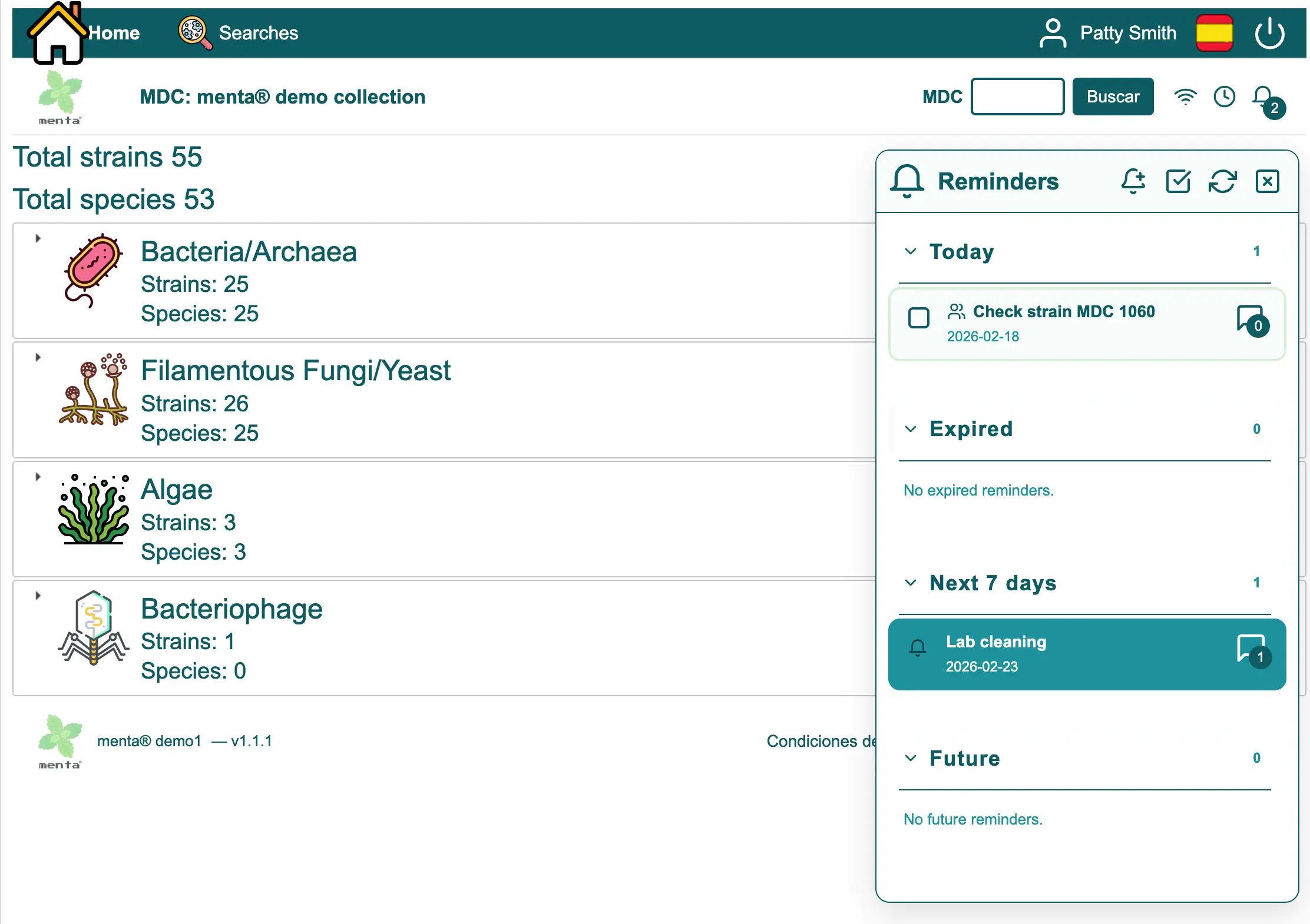 menta&reg; interface